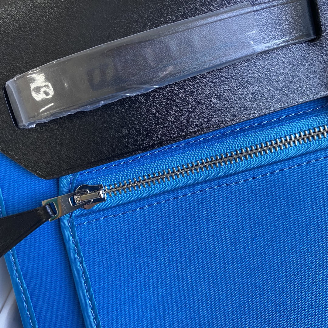 에르메스 에르백31 블루 비야 은장